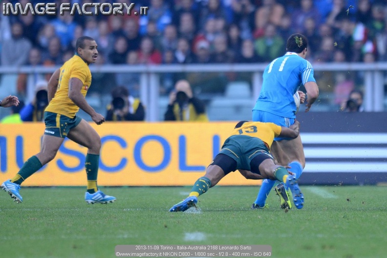 2013-11-09 Torino - Italia-Australia 2168 Leonardo Sarto.jpg